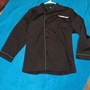 Tupperware Black and Green Lightweight Shirt Jacket